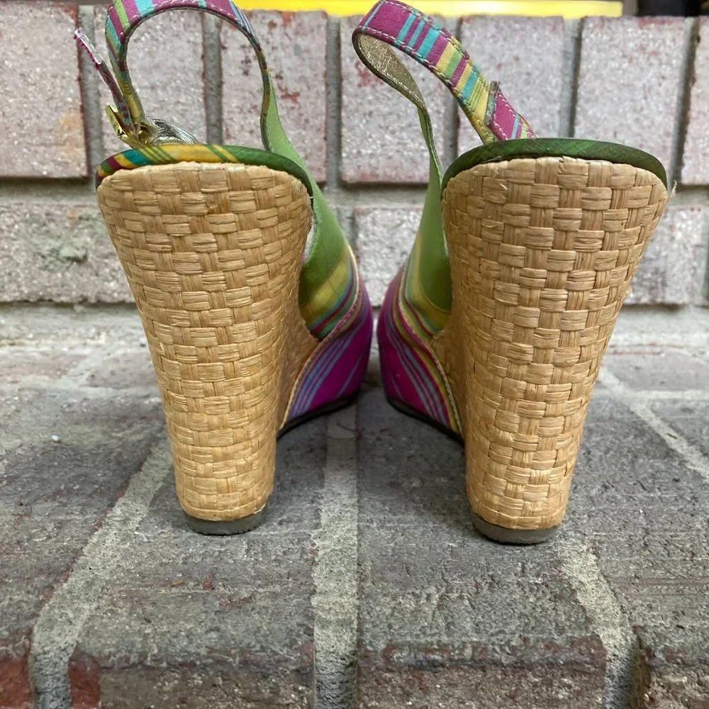 STEVE MADDON Cerona Wedges Size 9.5 - Picture 5 of 7